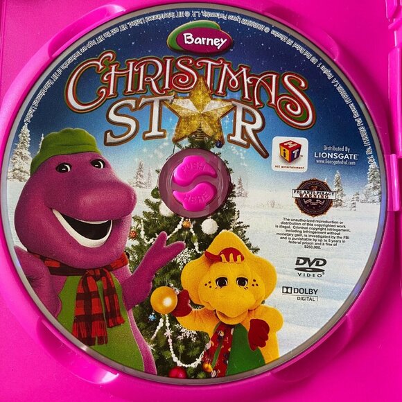 Barney & Friends: Christmas Star  Movie DVD Christmas Songs - Picture 2 of 3